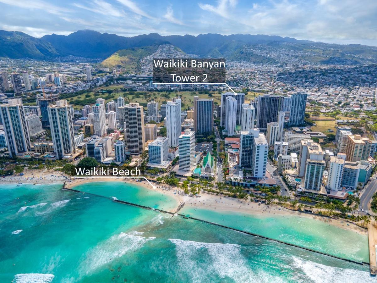 Beautiful 1Br, Steps To Waikiki Beach And Parking Honolulu Exteriör bild